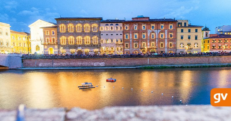 Lumini della Luminara di Pisa: come sono fatti