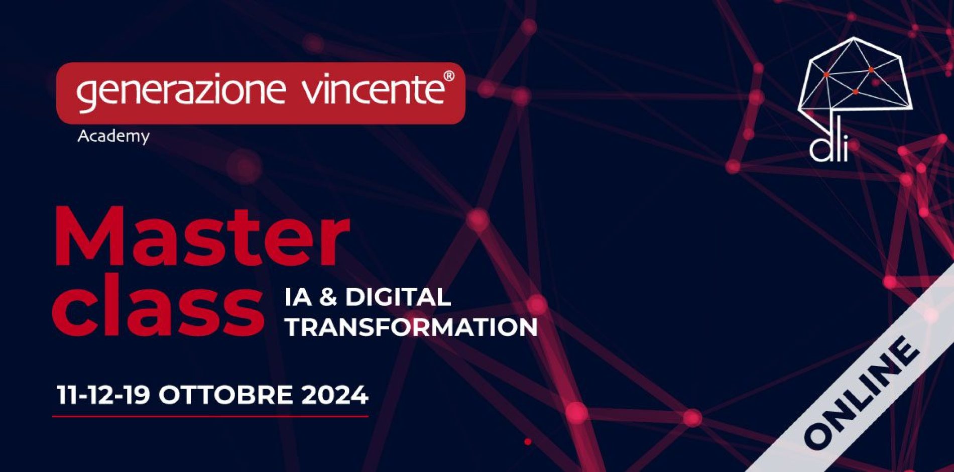 Masterclass online su IA e Digital Transformation | Gevi Academy