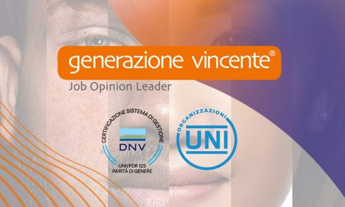 Parità di genere: a Generazione Vincente la prestigiosa Certificazione