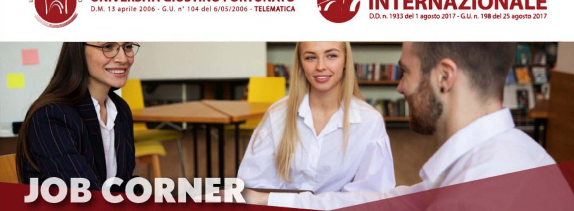 Job Corner 2024/2025 all’Università Giustino Fortunato – Generazione Vincente ti guida alla carriera